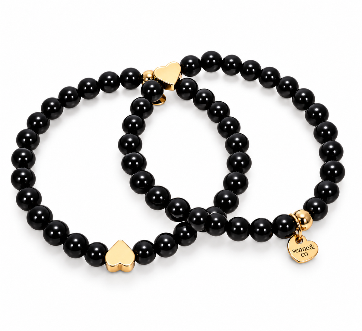 Black Onyx Cross Bracelet