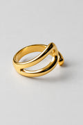 Sculptural Open Ring Size 8