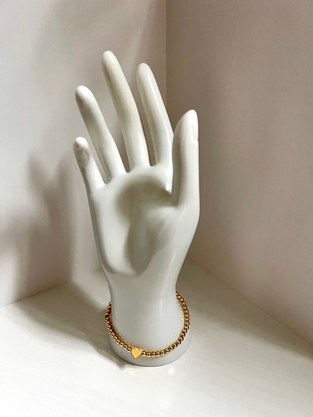 14K Gold-Plated Beaded Bracelet