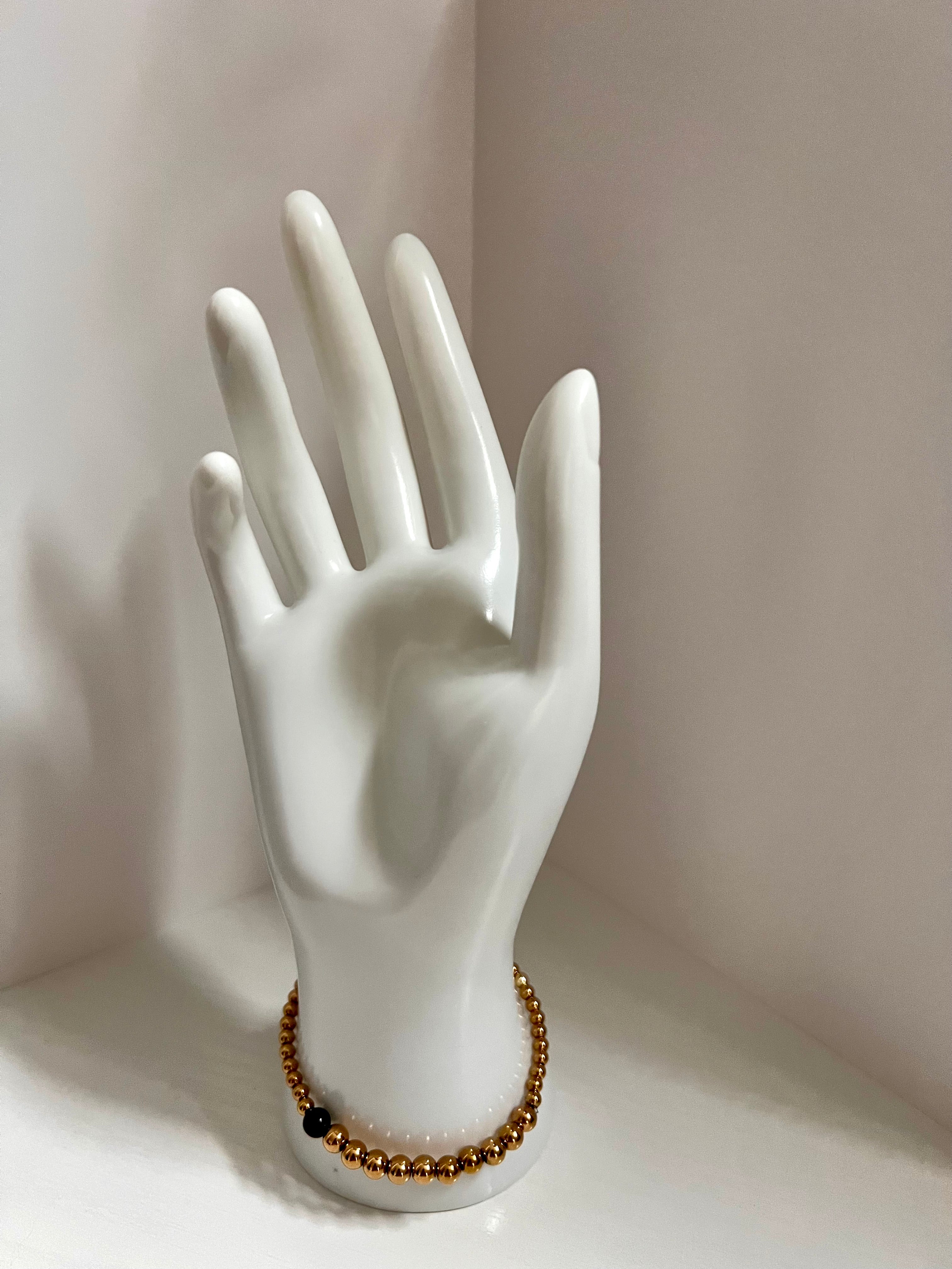 Stainless Steel 18 K Gold Plated Bracelet