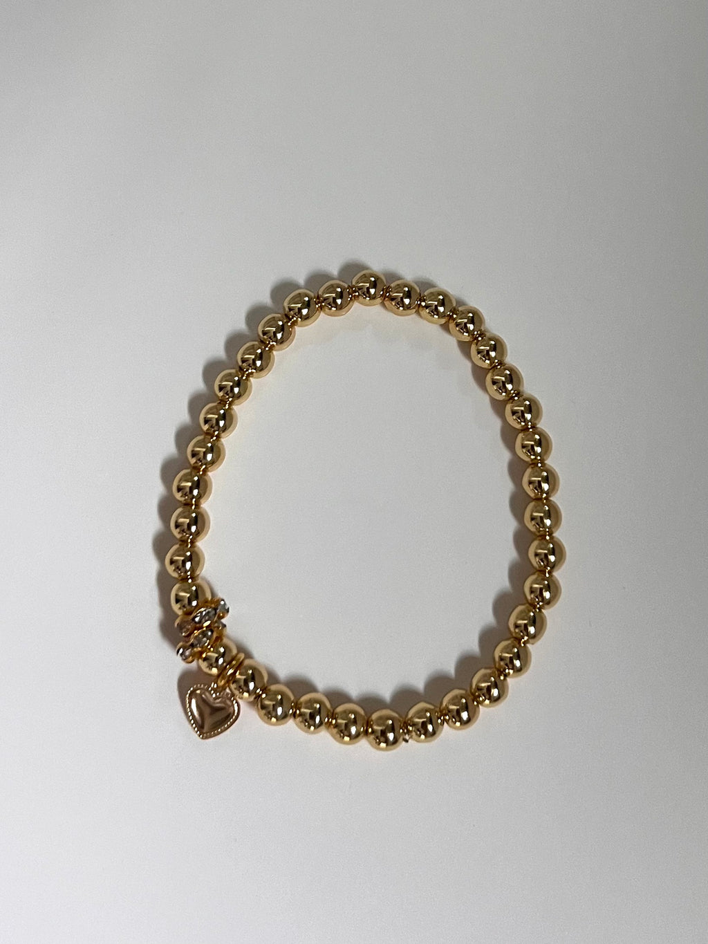14K Gold-Plated Beaded Bracelet