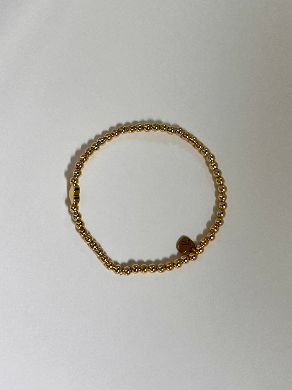 14K Gold-Plated Beaded Bracelet