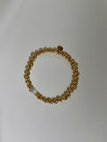 14K Gold-Plated Beaded Bracelet