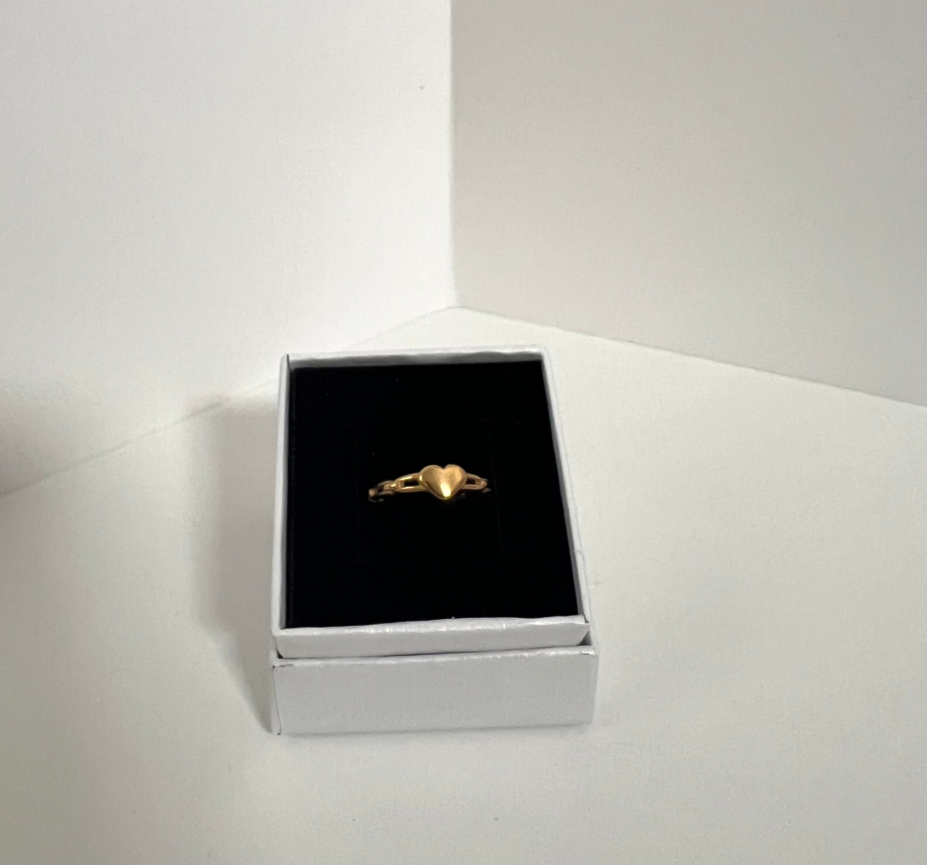 Heart of Gold Ring