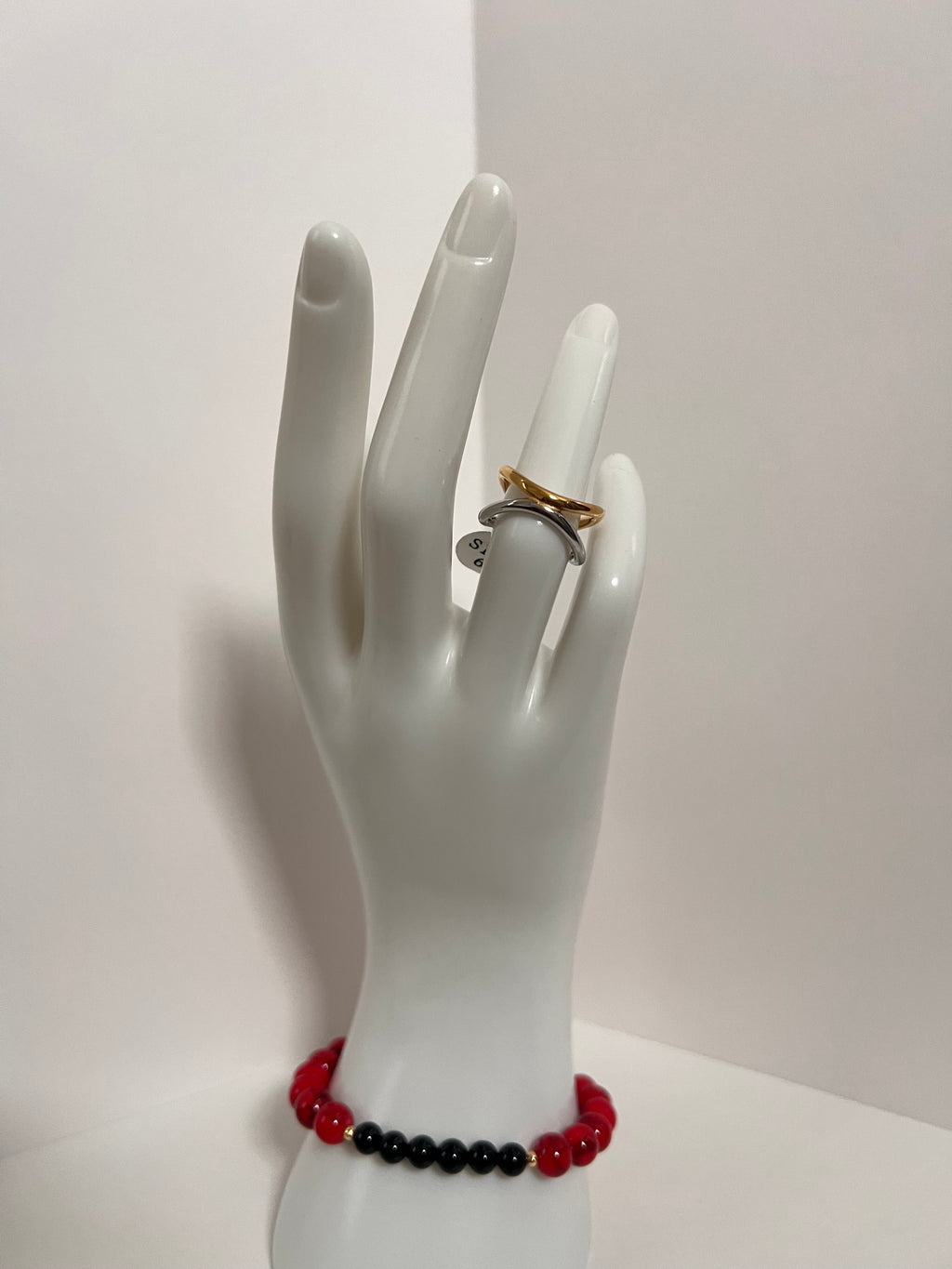 Two-Tone Crossover Ring