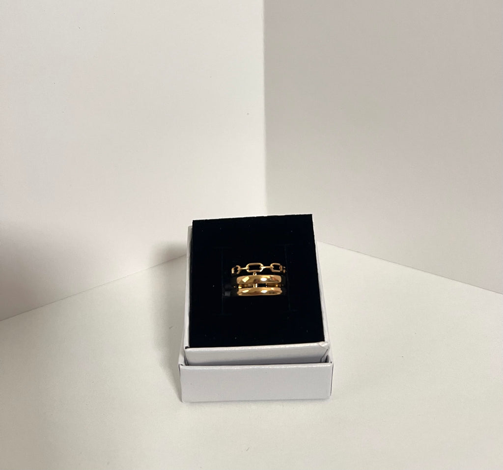 Layered Chain Ring - Free Size
