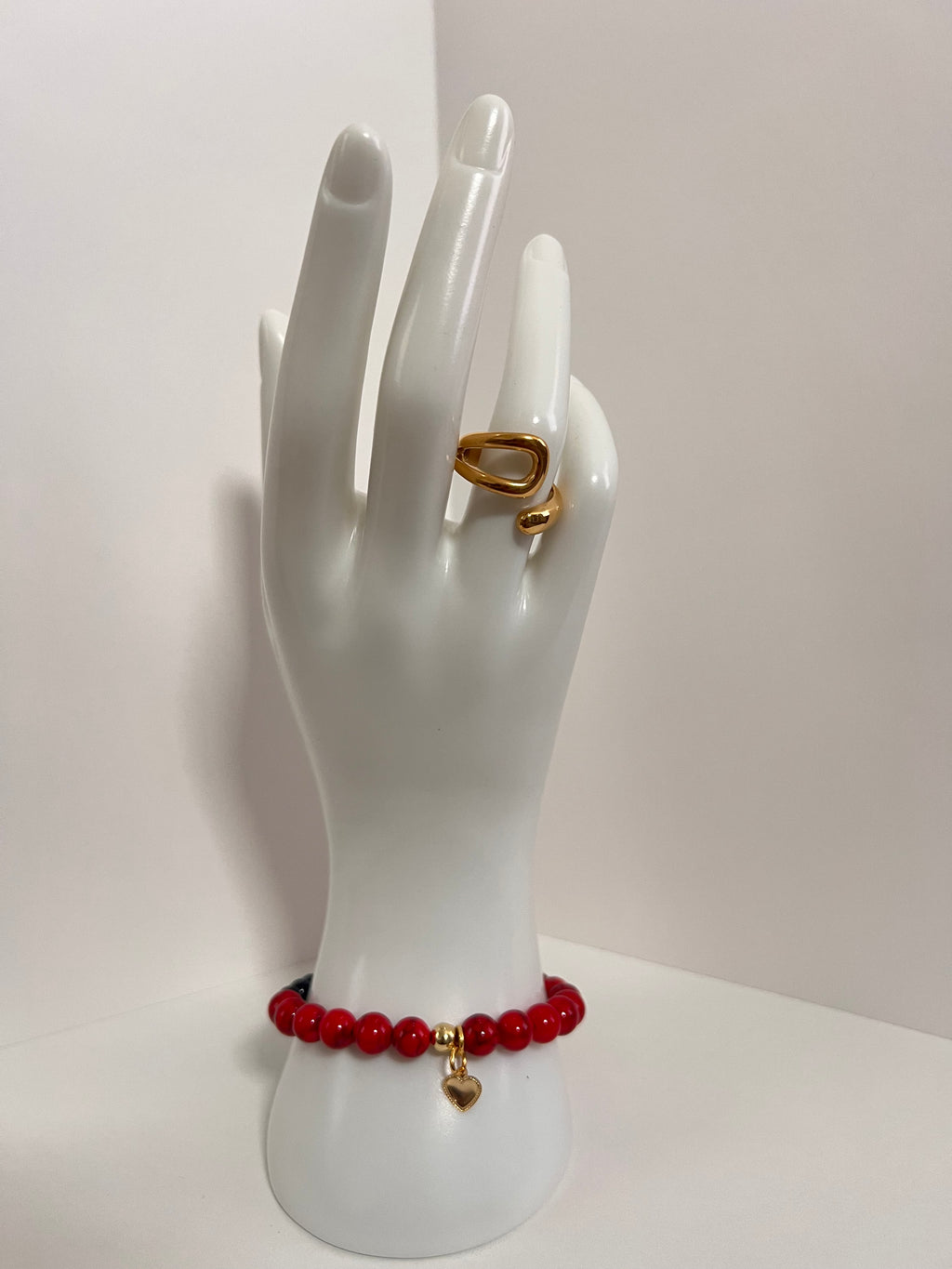 Sculptural Open Ring Size 8