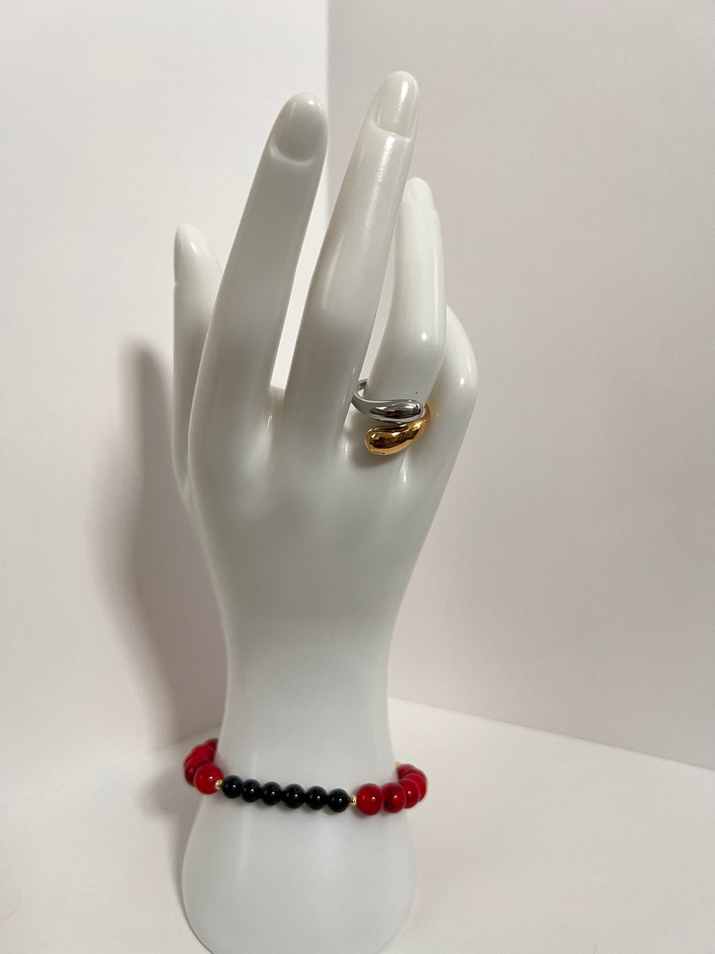 Two-Tone Dome Ring - Size 7