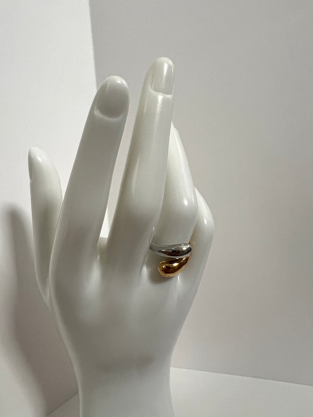 Two-Tone Dome Ring - Size 7