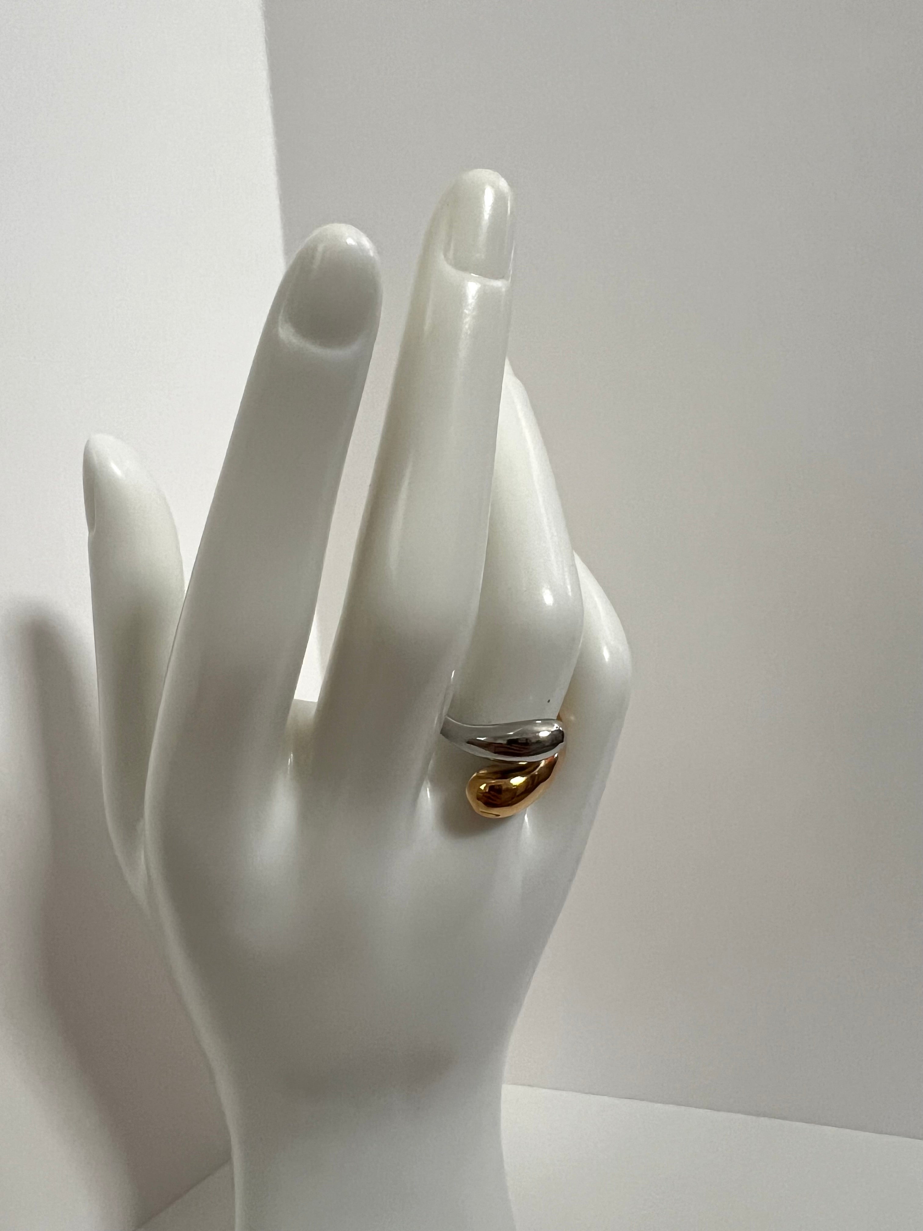 Two-Tone Dome Ring - Size 7