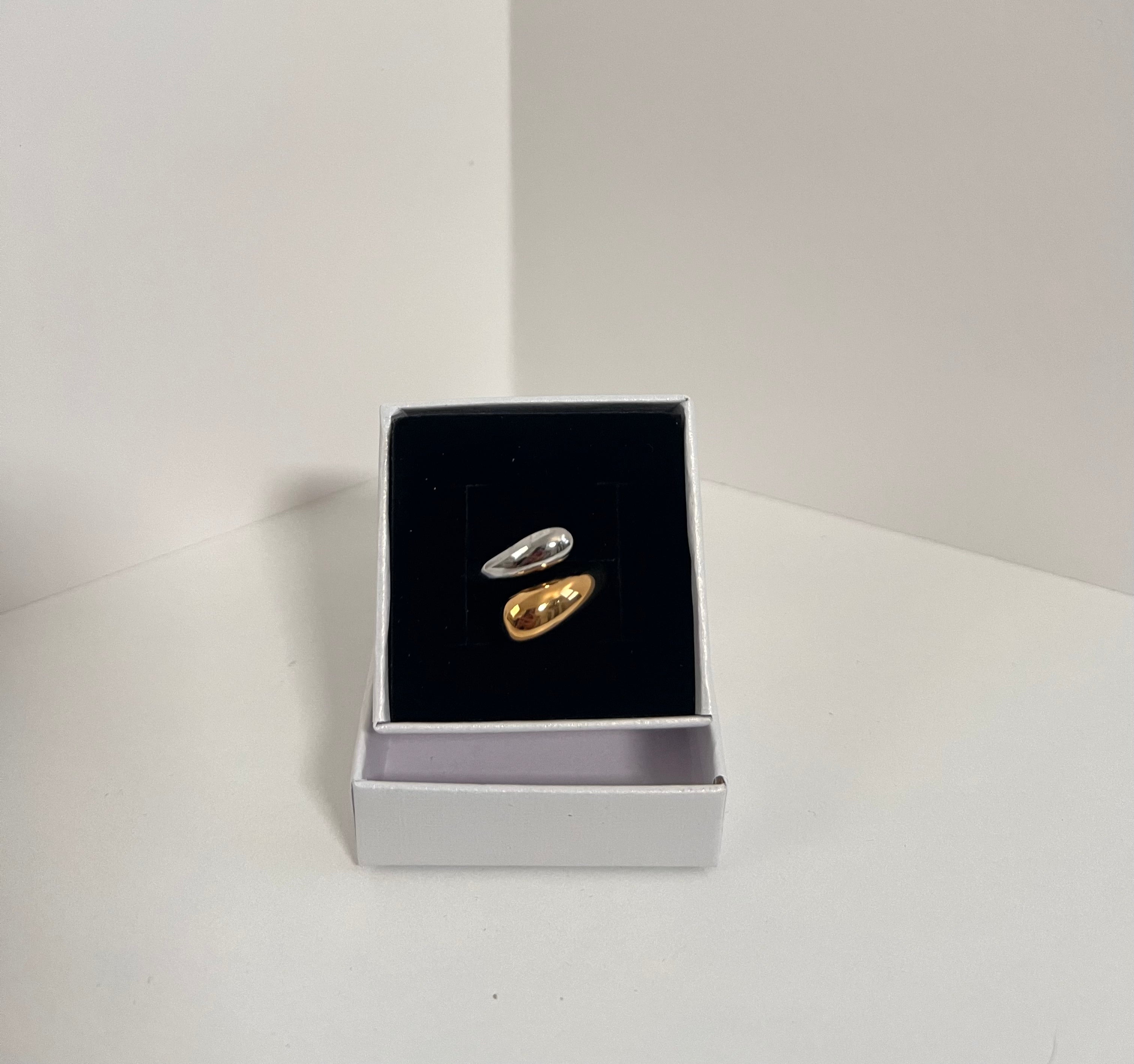 Two-Tone Dome Ring - Size 7