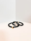Black Onyx Cross Bracelet