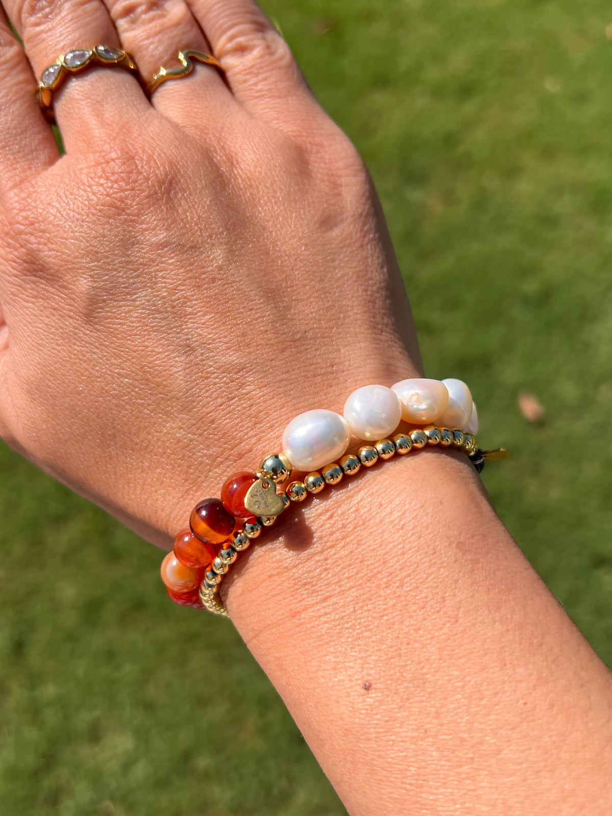 A touch of autumn pearly elegance.