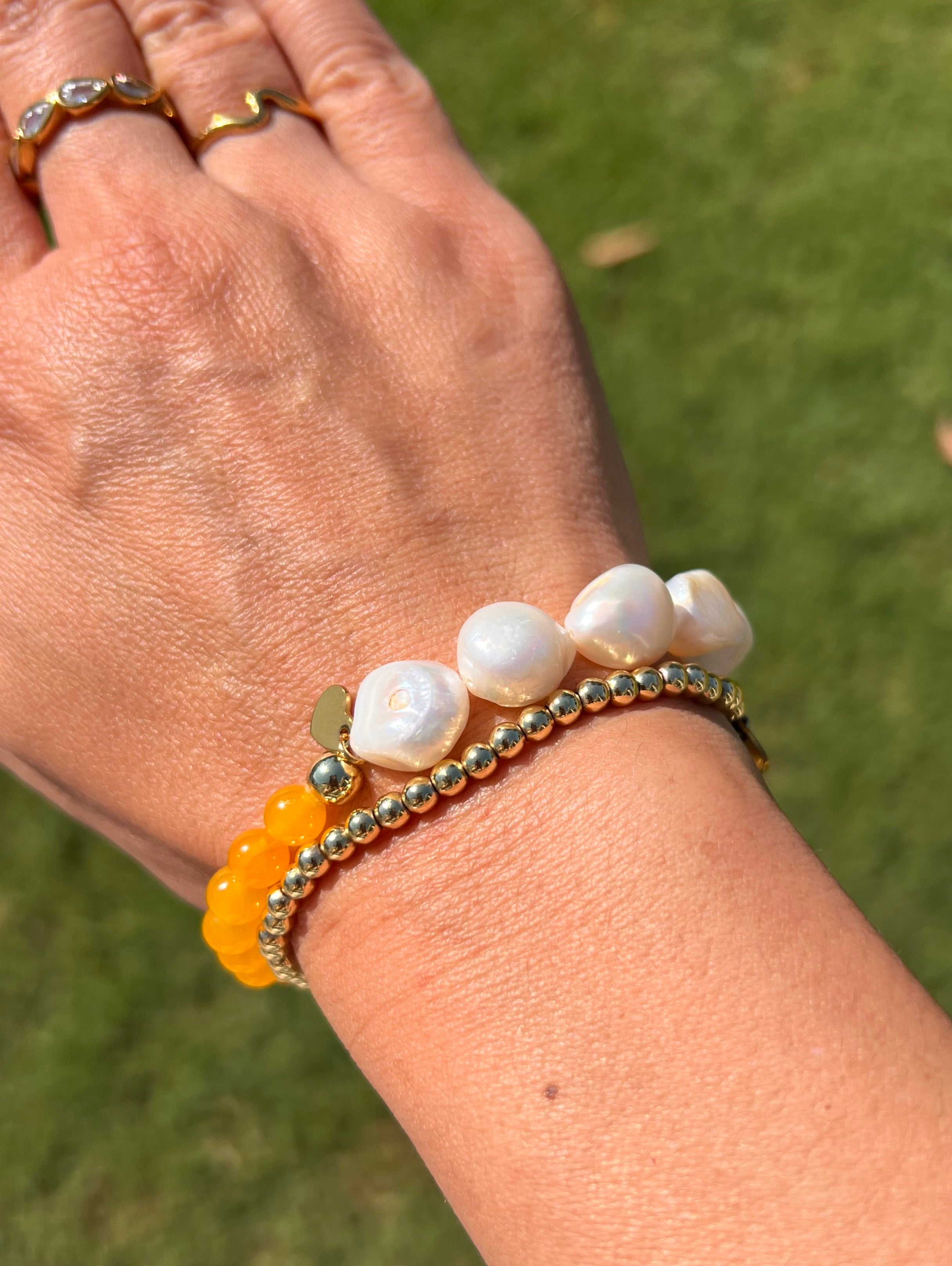 A touch of autumn pearly elegance.