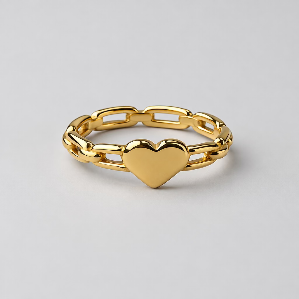 Heart of Gold Ring