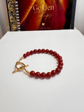 Red Agate Bracelet