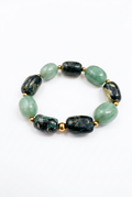 African Turquoise with Green Aventurine