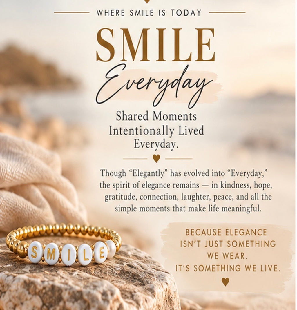 Limited Edition Golden SMILE Bracelet