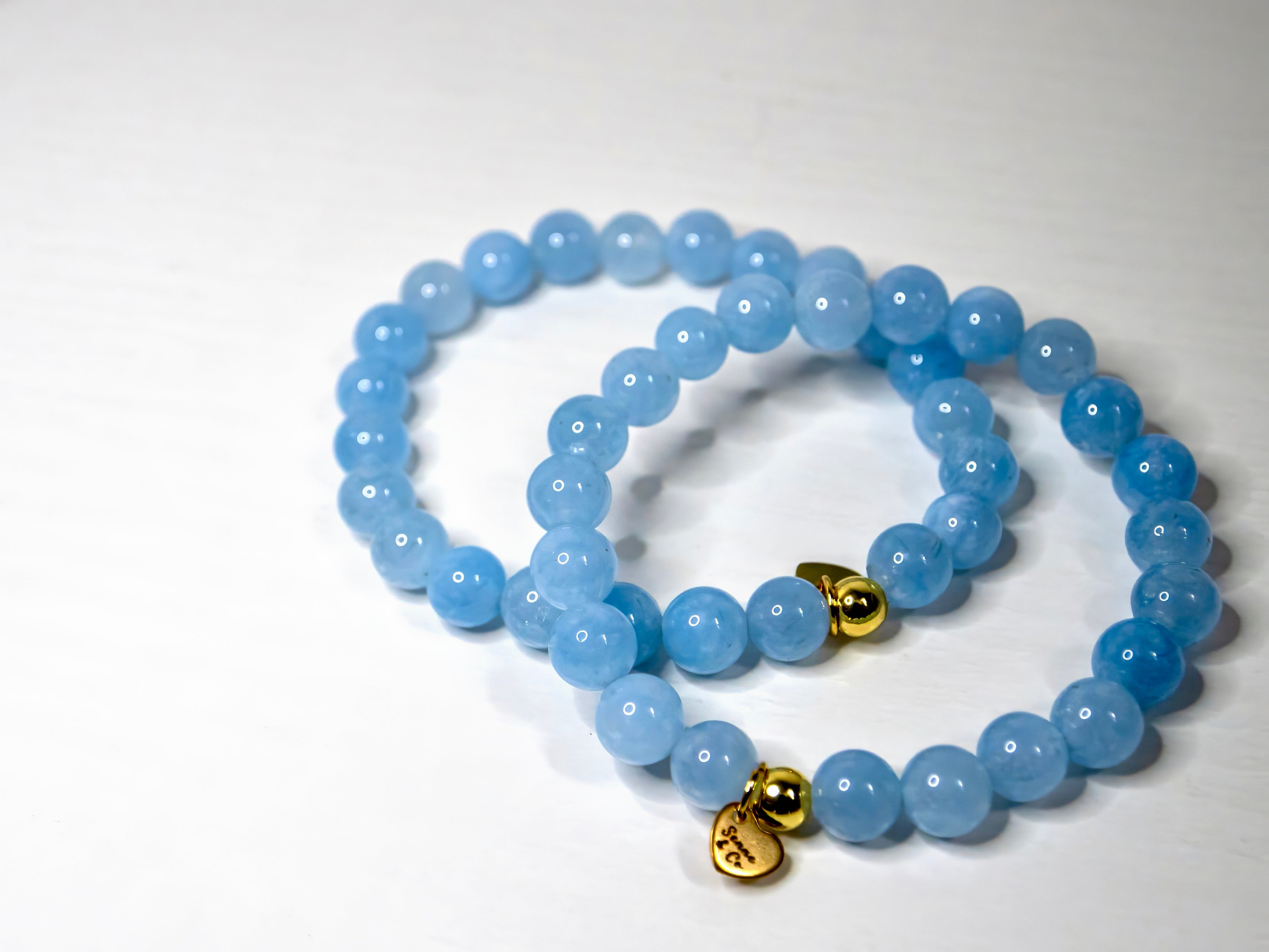 Aquamarine Beaded Bracelet from The Oceanside Collection
