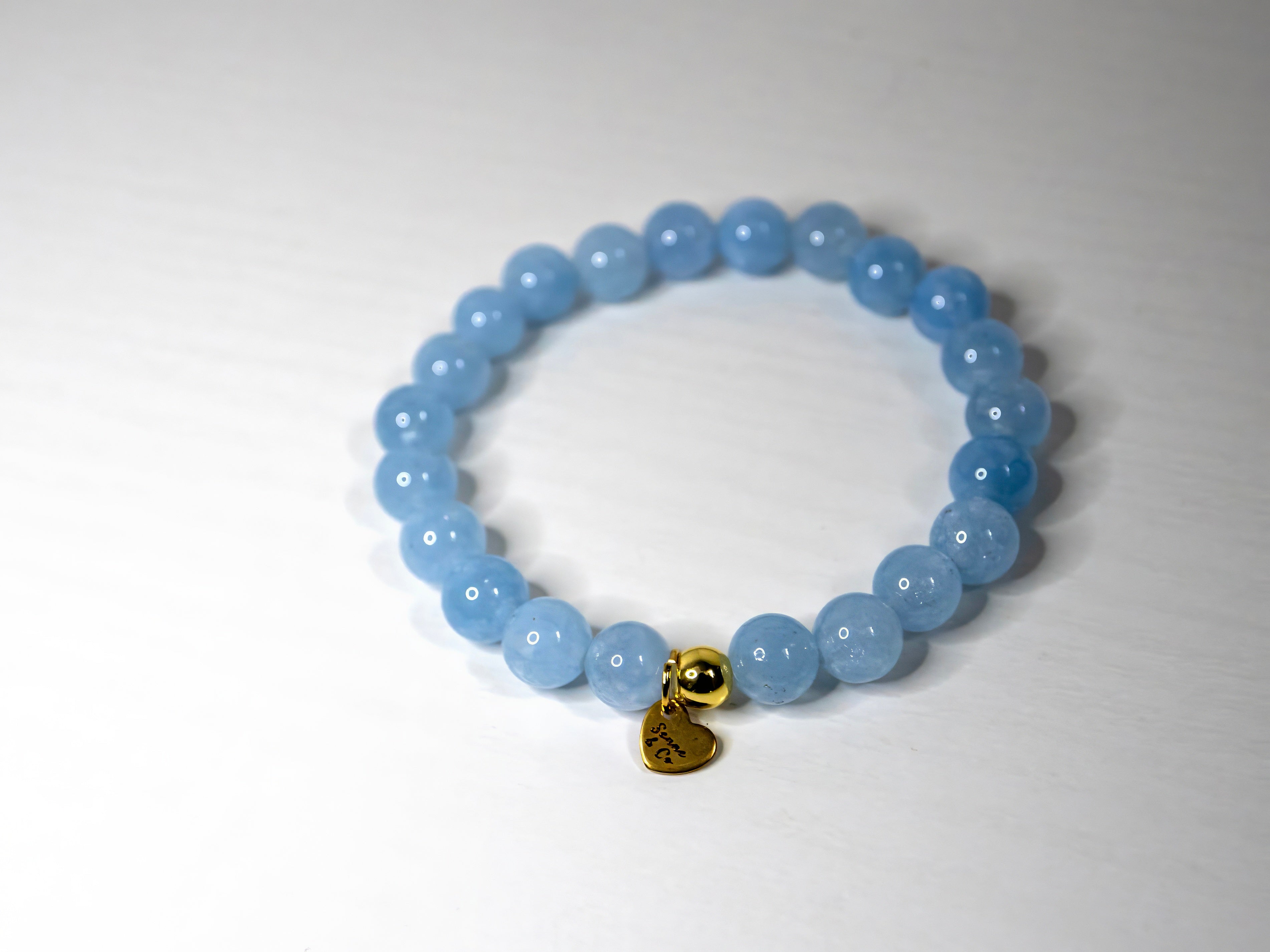 Aquamarine Beaded Bracelet from The Oceanside Collection
